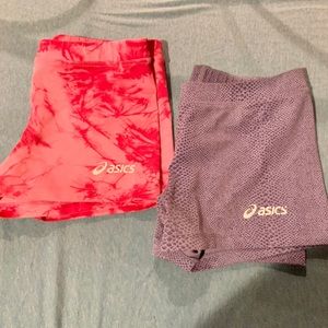 🚫SOLD🚫2 pairs of ASICS spandex sz. Small